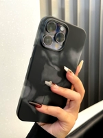 Apple, совместимый iPhone 14, чехол для телефона, iPhone12 Pro с зарядкой, элитная черная акварель, iphone, 14promax