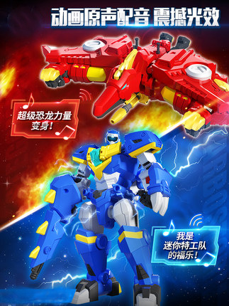 迷你特工队恐龙塞拉斯机甲