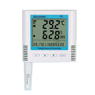 华汉维防水无线WiFi温湿度记录仪高精度远程监控报警app数据导出