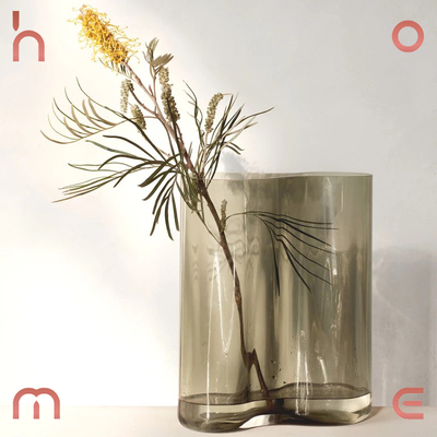 波浪形状玻璃ins风花瓶