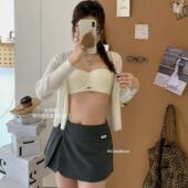 C&K&OI吸吸杯A32 抗敏防滑蜜桃胸无肩带一体杯隐形内衣抹胸女