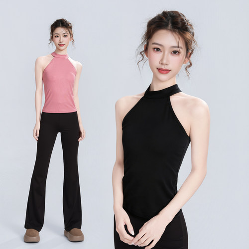 夏季新款女款芭蕾现代舞练功服