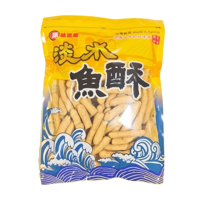 台湾原装原味巡礼淡水鱼酥125g