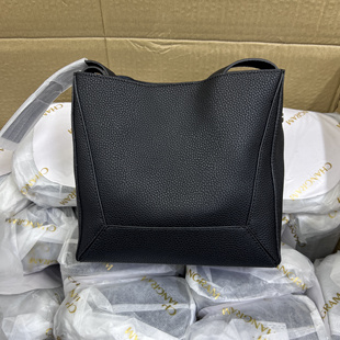 微瑕牛皮水桶包高级质感女式 库存尾货2025新款 通勤包单肩斜挎包