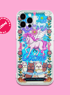 CosmiCase独角兽派对 re41 原创设计手机壳适用于苹果17iPhone16ProMax