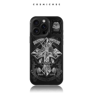 CosmiCase 哥特天使 透黑手机壳适用于iPhone17/17Pro/17ProMax