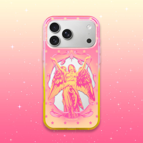 CosmiCase 粉色渐变天使cmc36 印花磁吸手机壳适用于iPhone17/17Pro/17ProMax