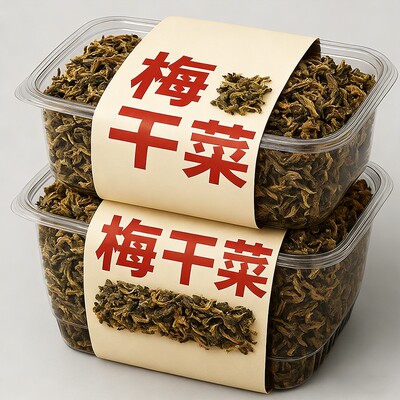 【干净无杂】农家梅干菜特产绍兴三蒸三晒批发商用梅菜扣肉专用菜