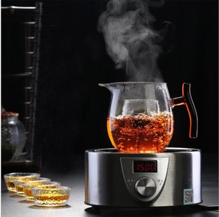 小青柑煮茶壶新款日式家用玻璃茶壶公道杯可明火加热一体式煮茶器