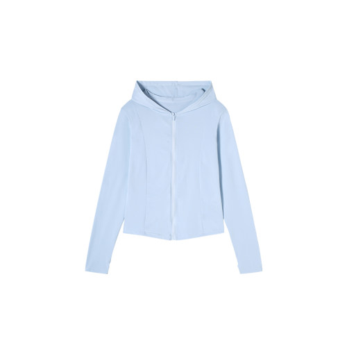 4.8F  春夏新款修身连帽防晒衣   F5