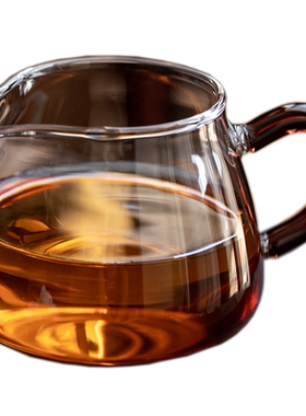 分茶器公道杯茶海200ml玻璃