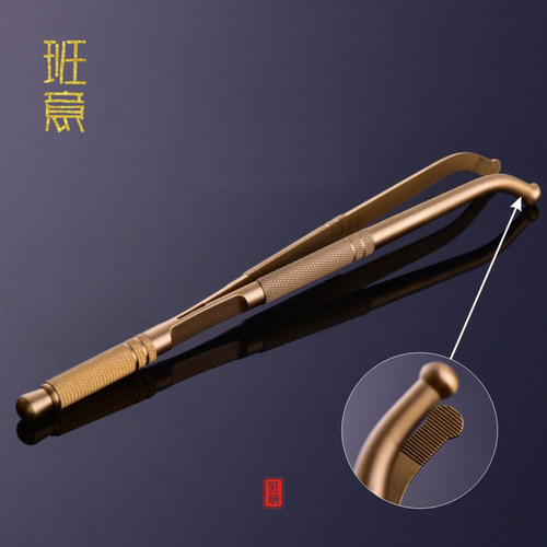 大号茶夹班意号两用茶夹洗杯镊子