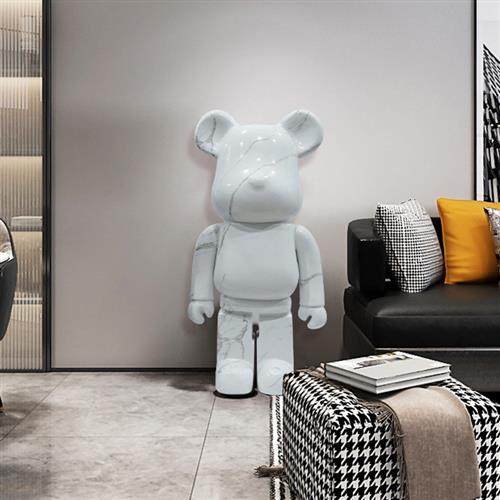 可爱暴力熊公仔玻璃钢摆件客厅电视柜室内装饰网红动物熊落地摆件,家居饰品,装饰摆件,淘宝优惠券,粉丝福利购,淘宝优惠卷