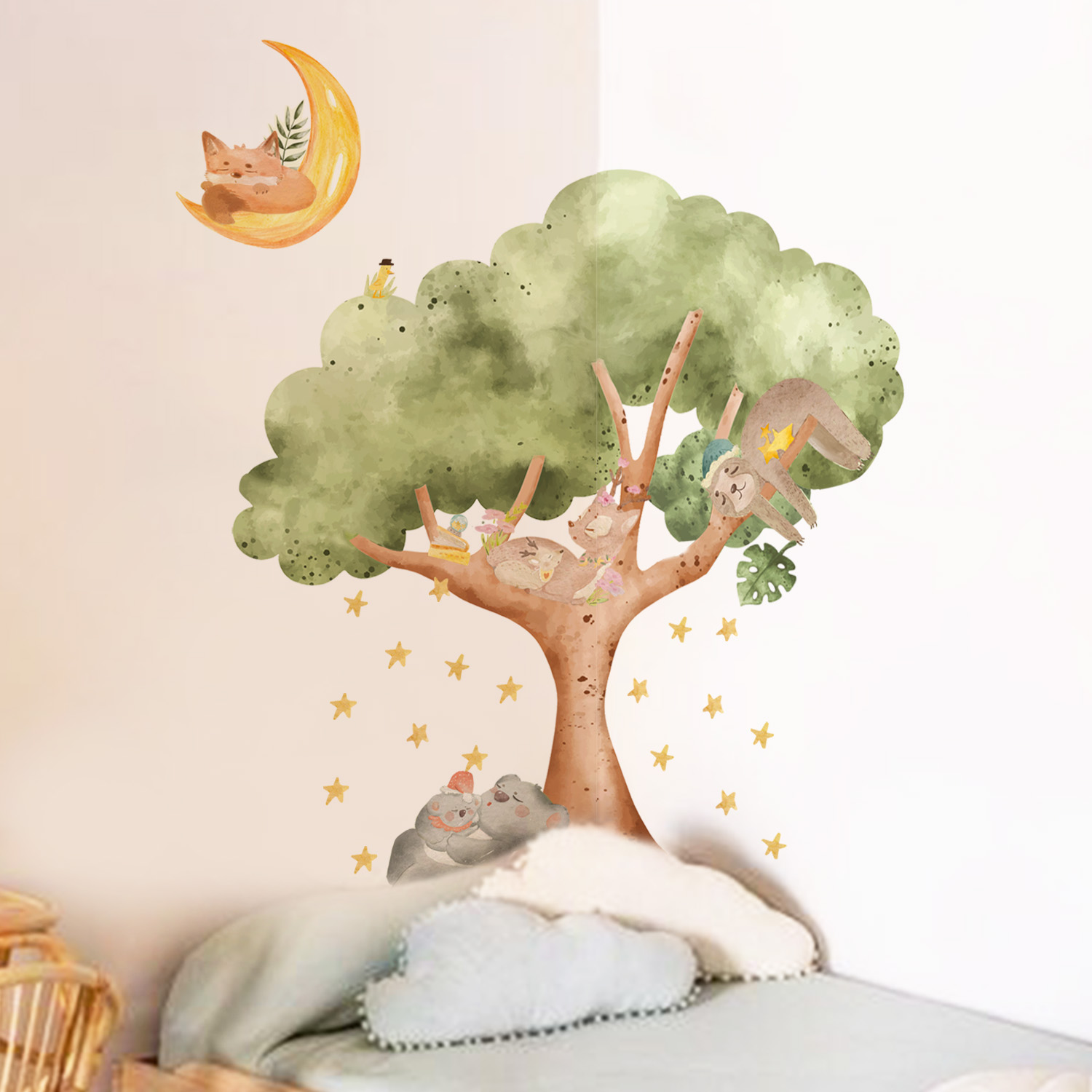 美化新品田园不伤墙面测量尺