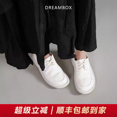 夏季透气百搭马皮小白鞋