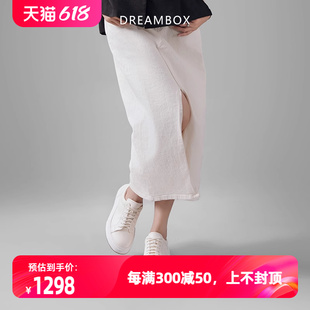 dreambox钧博小白鞋 纯手工马皮透气休闲板鞋 vibram真皮软底女鞋