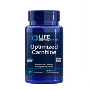 美国Life 优化左卡尼汀左旋肉碱胶囊60粒男性备孕精子质量精氨酸
