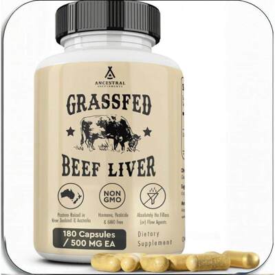 Iron vitamin supplement 牛肉肝胶囊BEEF LIVER