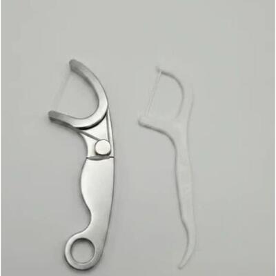 Stainless steel dental floss 多次使用不锈钢牙线签