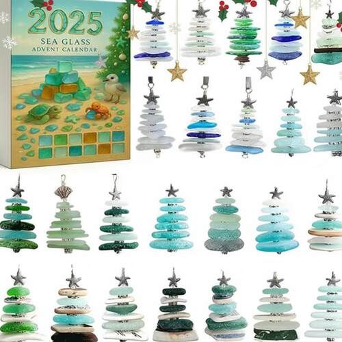 Sea Glass Christmas  Advent Calendar 2025