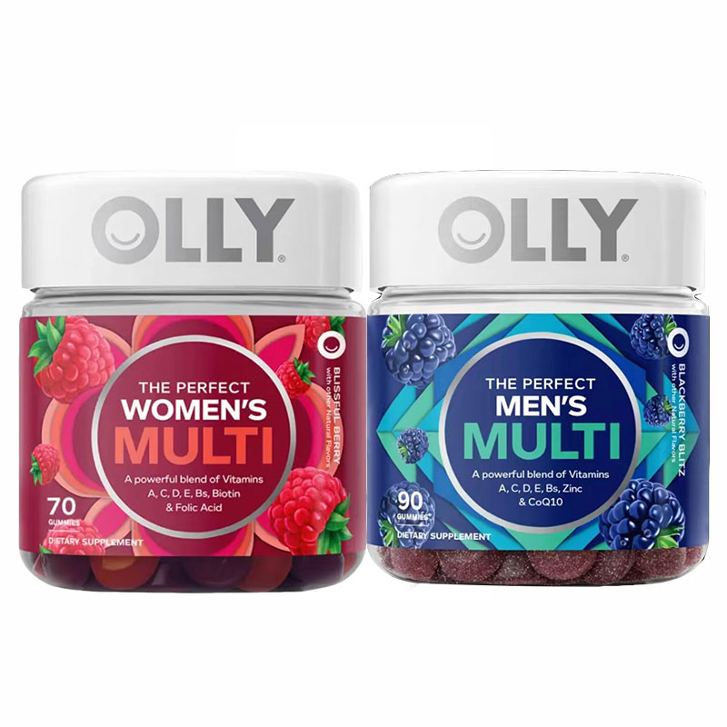 OLLY Compound vitamin gummies 复合维生素软糖矿物质增强体质