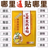 生姜贴100贴艾草驱寒装 发热贴肩颈腰腿膝关节暖贴除湿姜贴膏
