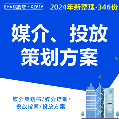 2024媒介、投放策划方案