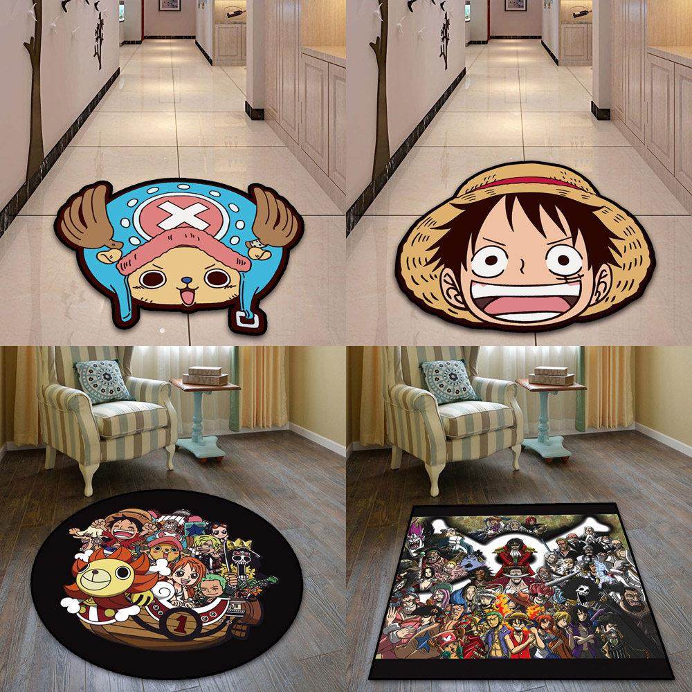 海贼王路飞艾斯罗动漫方圆形卧室房门厅防滑地毯地椅吊篮架子鼓垫,居家布艺,地毯,淘宝优惠券,粉丝福利购,淘宝优惠卷