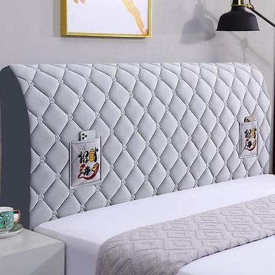 床头罩套加高80厘米8575加厚全包布艺软包防撞头四季通用1米包边