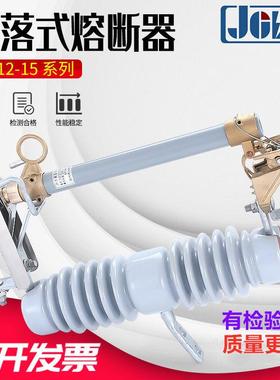 10KV户外高压跌落式熔断器 RW12-15/200A 跌落令克保险开 关3祇价