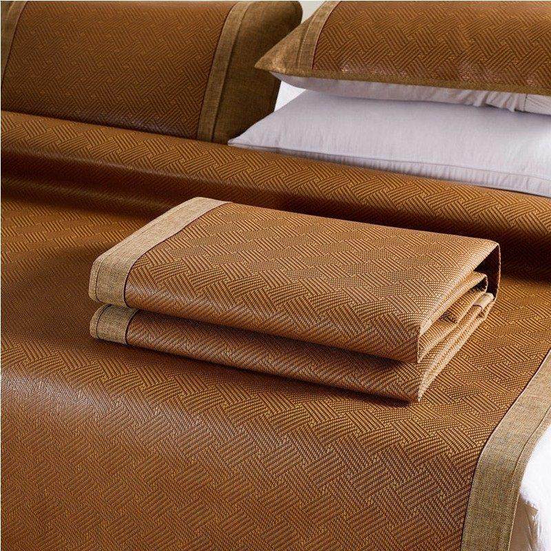 定制任意尺寸冰丝藤席夏凉席135x150x180x200x240榻榻米2025新款,床上用品,藤席,淘宝优惠券,粉丝福利购,淘宝优惠卷