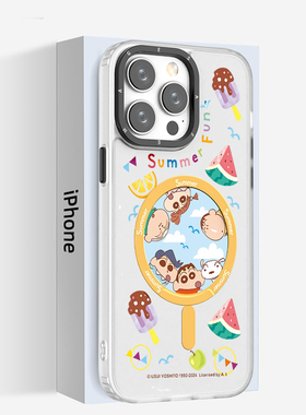 适用于iPhone16e可爱14plus小众手机壳13白色磨砂15max个性创意11magsafe卡通款12pro动画磁吸保护套17air