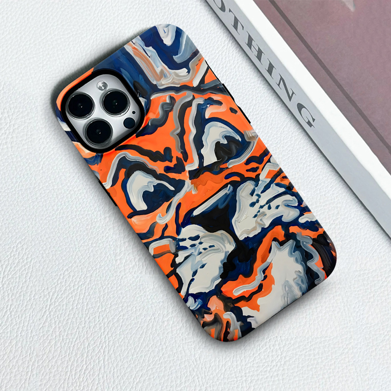 虎脸个性菲林二合一磁吸手机壳