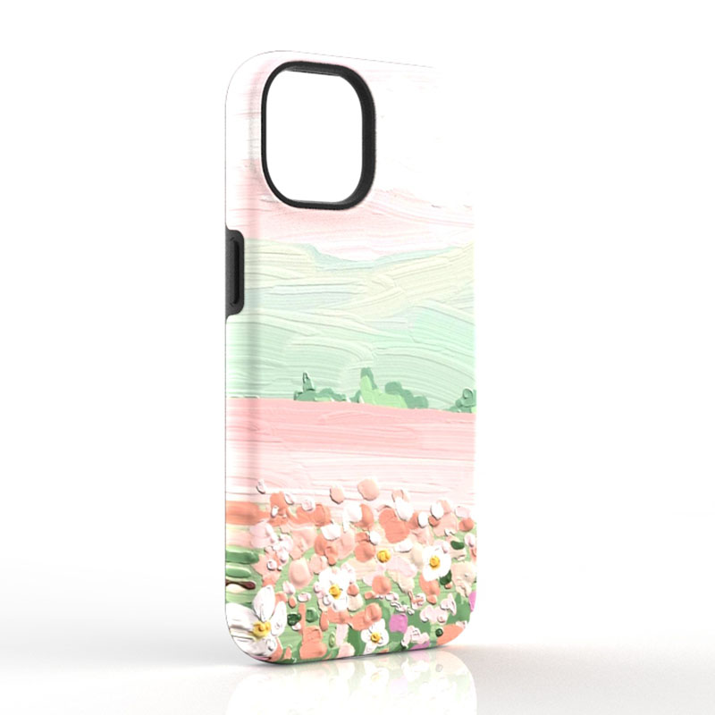 磁吸花海iphone菲林二合一手机壳