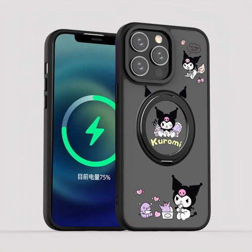 库洛米旋转支架磁吸手机壳