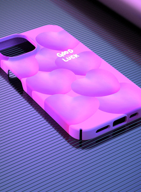 奔斯特【magsafe磁吸】菲林手机壳15promax适用iPhone14梦幻紫xr13mini紫色爱心8硬壳se2保护套12小众11