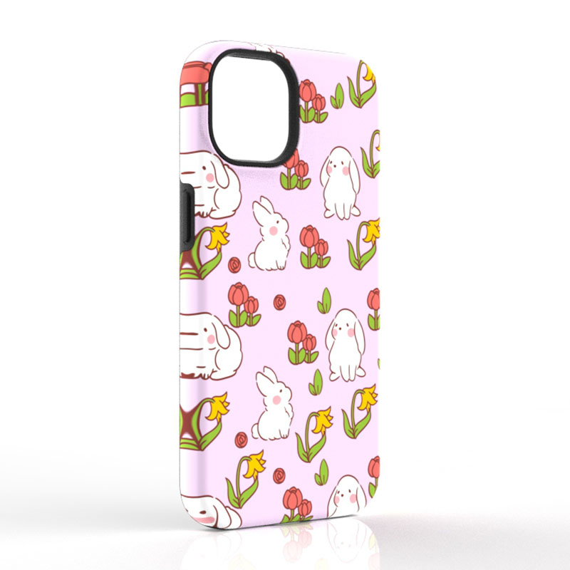 磁吸卡通iphone菲林二合一手机壳