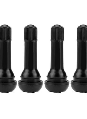 4pcs Black Rubber TR414 Snap in Car Wheel Tyre Tubeless Tir