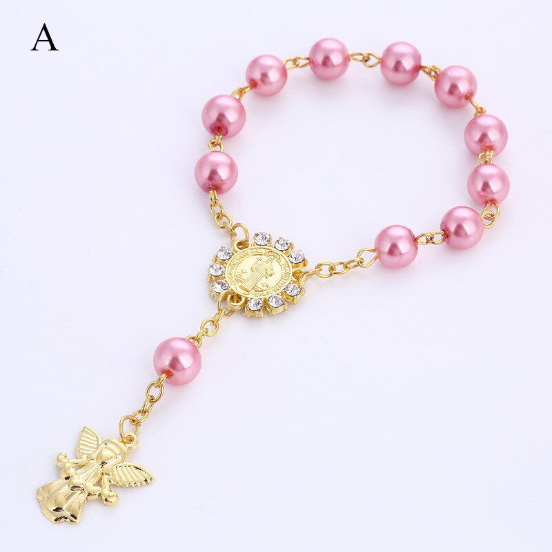 10pcs baby shower baptism gift bracelet christening favor r