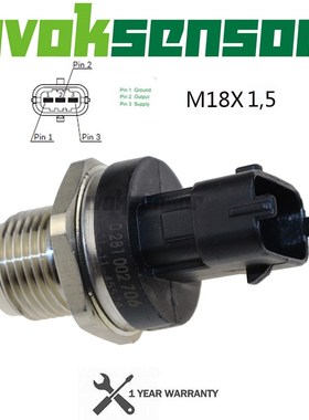 1800BAR FUEL RAIL PRESSURE SENSOR 0281002706 0281002903 0281