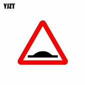 Ahead 10.3CM Car Speed PVC Warning Decal 11.8CM Bumps