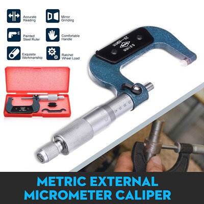 0-25mm/25-50mm Micron Digital Outside Micrometer Electronic