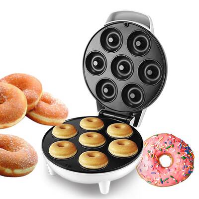甜甜圈机网红面包早餐蛋糕圆饼机 Home Cake Maker Donut machine