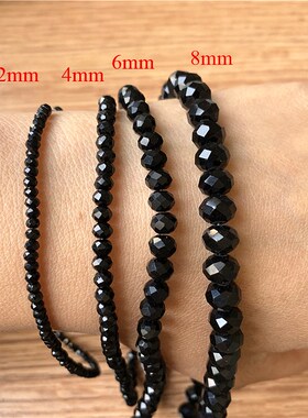 3x4mm/4x6mm/6x8mm Crystal Rondel Beads Wheel Faceted Glass B