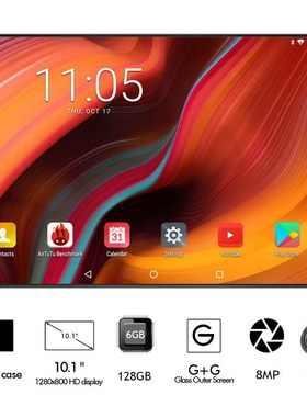2020 New 10 inch Tablet Android 8.0, 6000mAh Battery, Octa