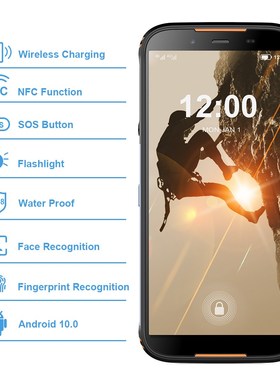 HOMTOM HT80 IP68 Waterproof Smartphone 4G LTE Android 10 5.5