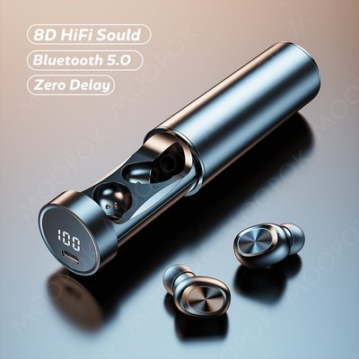 TWS Bluetooth Earphones With Microphones Wireless Headphone