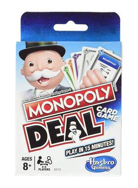 Monopoly Deal Play Cards Board Family Party Poker Fun Mul