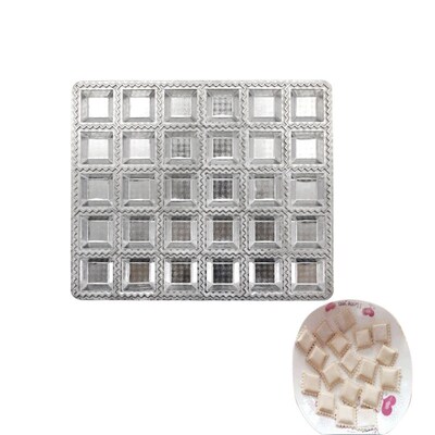 1PCS Aluminium Alloy Dumpling Empanada Mould Ravioli Dough P