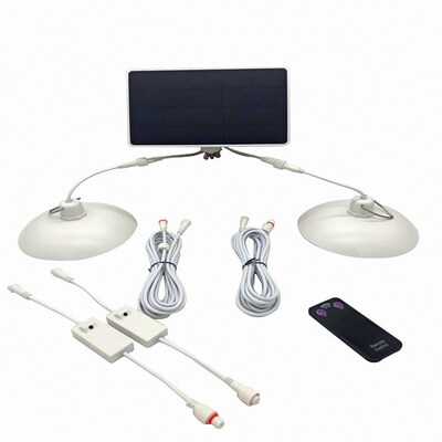 Double Heads 16*2 LED Solar Light Outdoor/Indoor Solar Chand